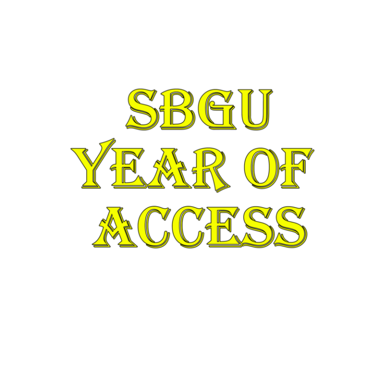 SBGU Year of Access